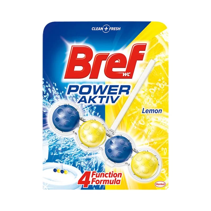 Bref Power Aktiv Lemon WC osvježivač 50 g