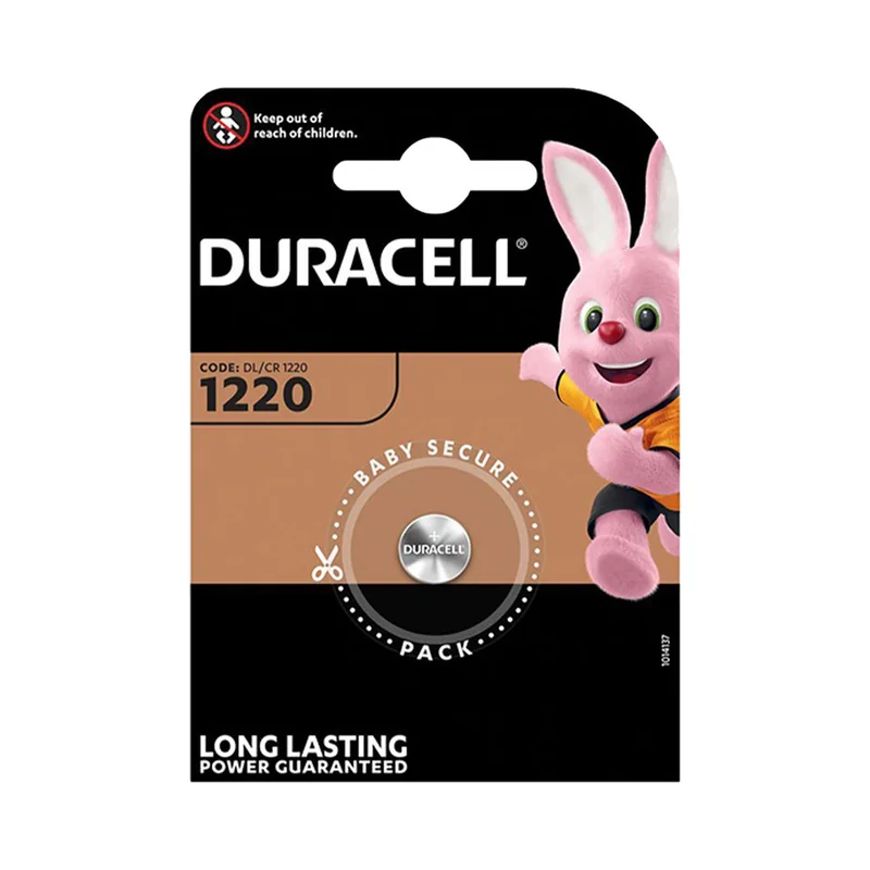 Duracell litijska CR1220 3V, blister 1 kom