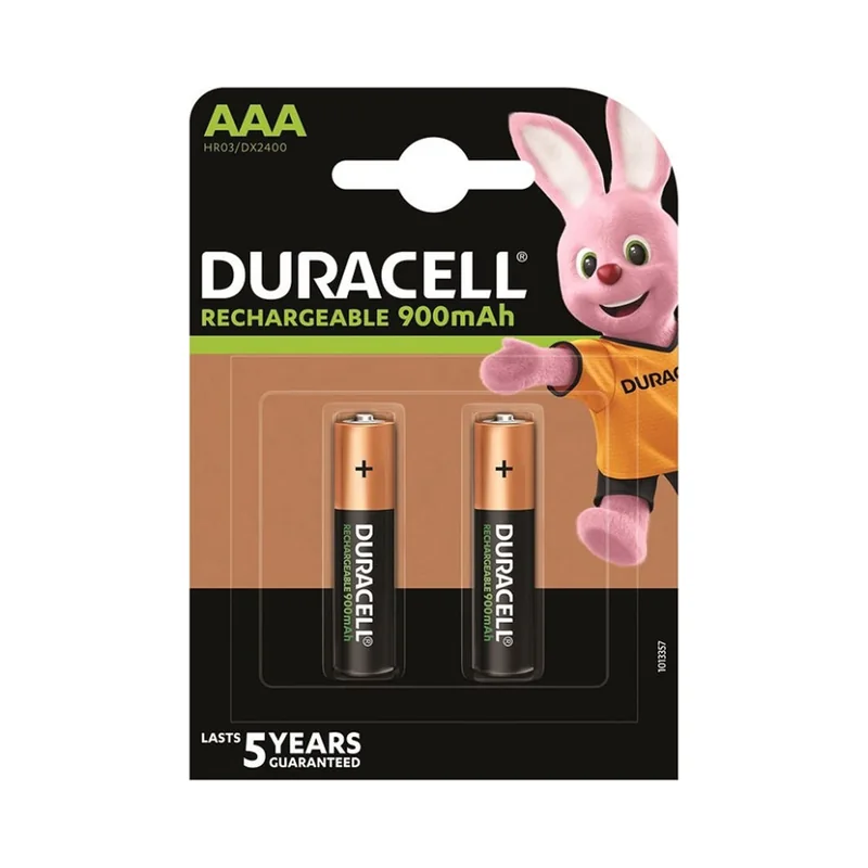 Duracell punjiva AAA HR03 900 mAh, blister 2 kom