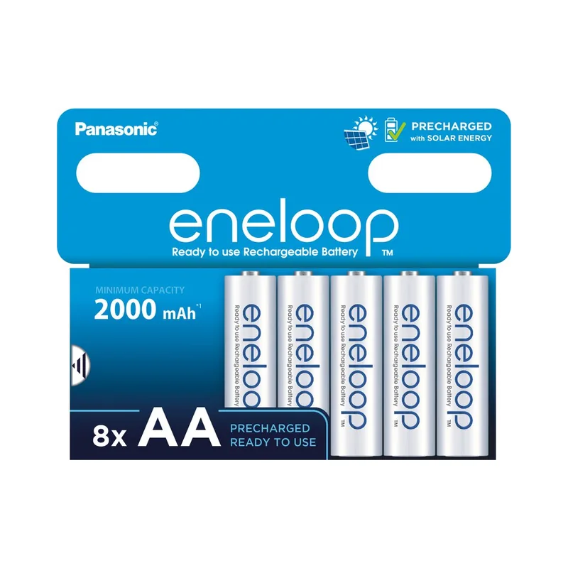 Panasonic Eneloop punjiva AA 2000 mAh, blister 8 kom
