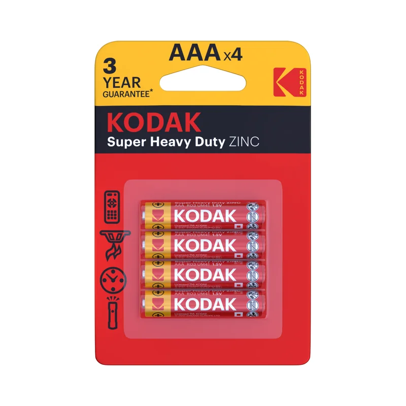 Kodak Extra Zinc AAA LR03, blister 4 kom